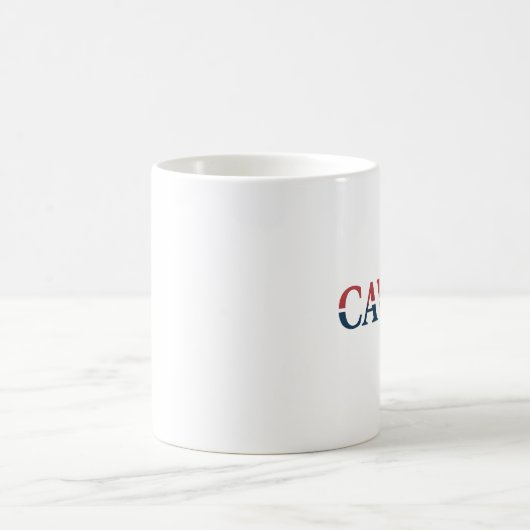 CAVLEN Gradient Logo Mug - Modern Red and Blue Des (Centre)