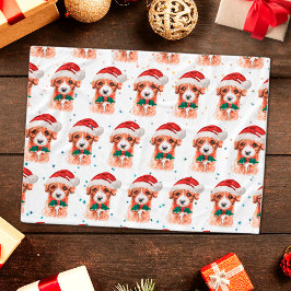 Cavoodle Dog Breed Christmas Stars Fleece Deken