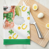 Cavoodle Holiday Home Decor St Patricks Day Theedoek (Quarter Fold)