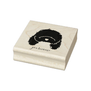 Cavoodle Poodle Cute Puppy Dog Rubberstempel