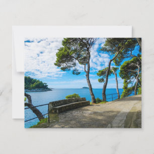 Cavtat, Kroatische fotofoto Kaart