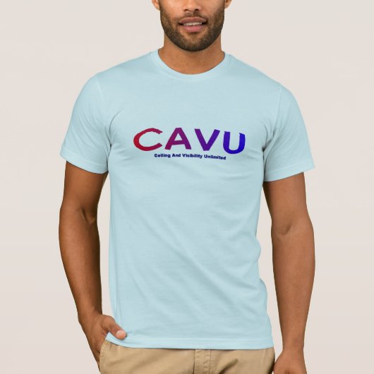 CAVU T-SHIRT (Voorkant)