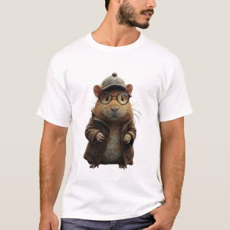Cavy Detective – Mystery Lover TinyFur T-shirt