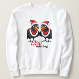 Caw Humbug Christmas Crows Shirt