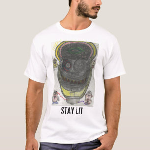Cawhalla blijft witte t-shirt verlichten