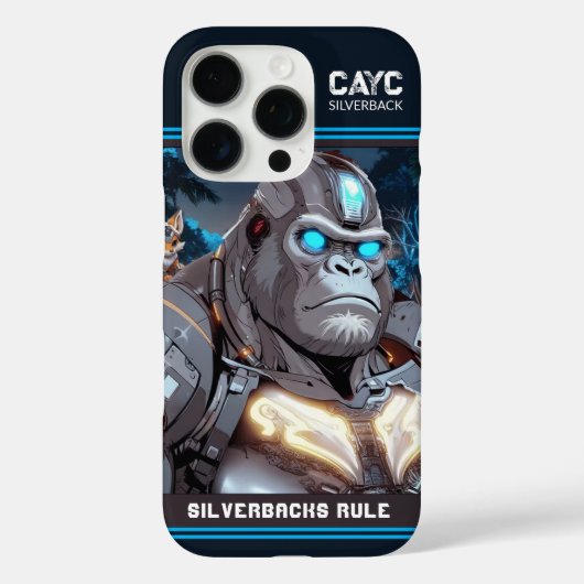 CAYC Silverbacks Rule Case-Mate iPhone Case (Achterkant)