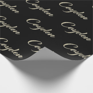 Cayden Vorname Name edles Geschenkpapier Papier