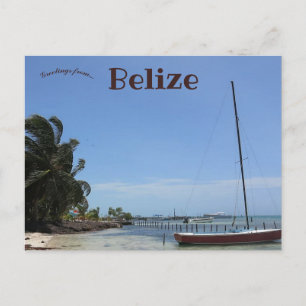 Caye Caulker Belize Briefkaart