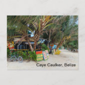 Caye Caulker-Briefkaart Briefkaart (Voorkant)