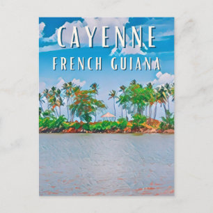 Cayenne, de toegangspoort van Frans-Guyana Briefkaart