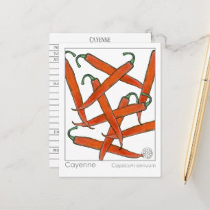 Cayenne Pepper Materia Medica Kruidenstudie Kaart