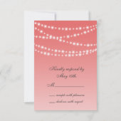 Cayenne Twinkle Lights RSVP Kaartje (Achterkant)