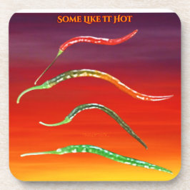 cayennepepers bier onderzetter