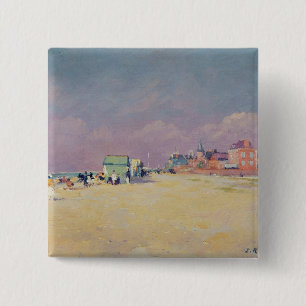 Cayeux-sur-Mer Vierkante Button 5,1 Cm