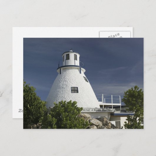 CAYMAN EILANDS, GRAND CAYMAN, Frank Sound: Oud Briefkaart (Voorkant / Achterkant)