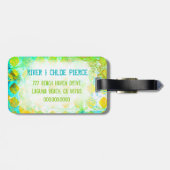 CAYMAN ISLAND Bagagelabel (Achterkant horizontaal)