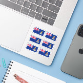 Cayman Islander vlag Sticker (Laptop met iPhone)