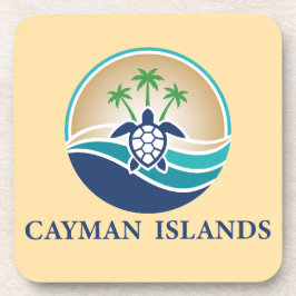 Cayman Islands Caribbean Bier Onderzetter
