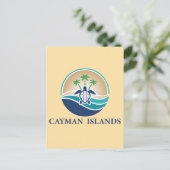 Cayman Islands Caribbean Briefkaart (Staand voorkant)