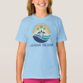 Cayman Islands Caribbean T-shirt (Voorkant)