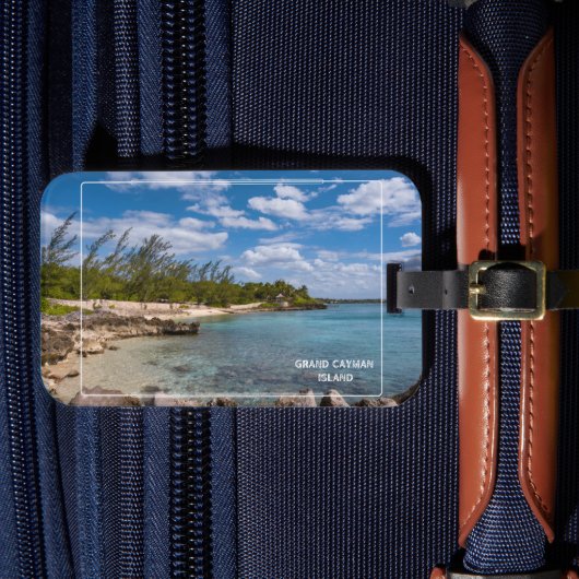 Caymaneiland Bagagelabel (Voorkant Insitu 4)