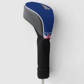 Caymaneilanden Golfheadcover (Schuin)