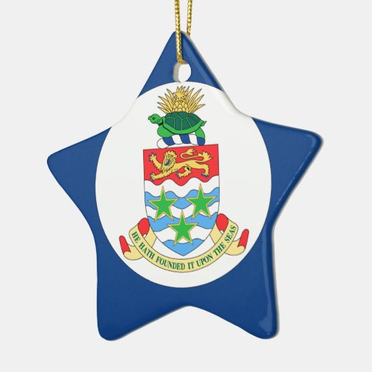 Caymaneilanden Keramisch Ornament (Links)