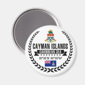 Caymaneilanden Magneet (Voorkant / Achterkant)