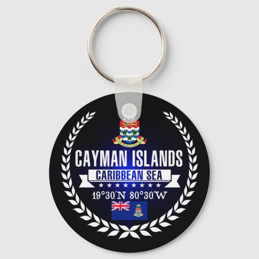Caymaneilanden Sleutelhanger (Voorkant)