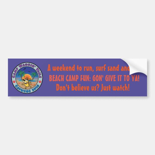 Cayucos '16 Bumpersticker (Voorkant)