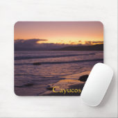 Cayucos, CA Beach Sunset Muismat (Met muis)