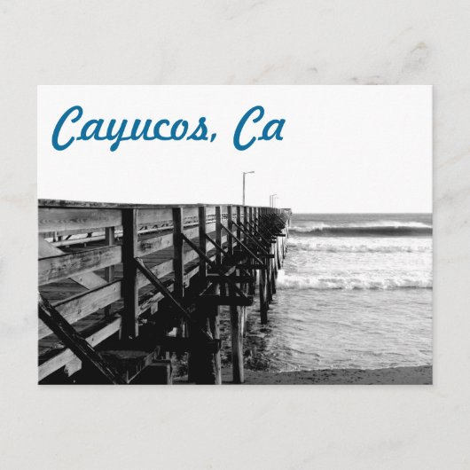 Cayucos, Ca Briefkaart (Voorkant)