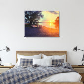 CAYUGA LAKE CANVAS PRINT (Insitu (Slaapkamer))