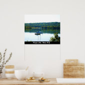 CAYUGA LAKE IN AUTUMN poster (Keuken)