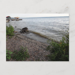 Cayuga Lake Rocky Beach Briefkaart