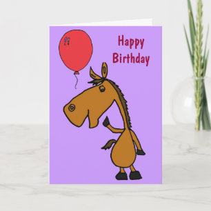 CB- Paardenkaart voor Cartoon Kaart