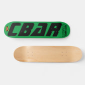 CBAR UTMOST Skateboard, 7¾" Deck Skateboard (Horizontaal)
