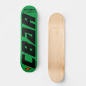 CBAR UTMOST Skateboard, 7¾" Deck Skateboard (Voorkant)