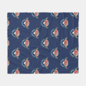 CBC 1940 Logo Fleece Deken (Voorkant (Horizontaal))