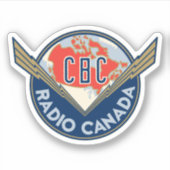 CBC 1940s Logo Sticker (Voorkant)
