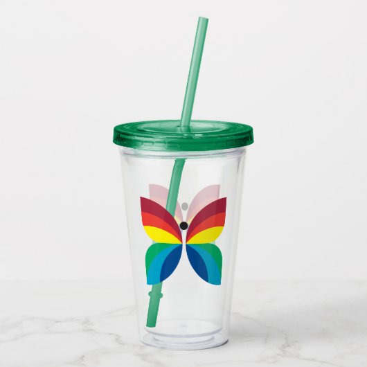 CBC 1966 Logo Acryl Tumbler Acryl Drinkbeker (Achterkant)