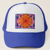 CBC 1970s Stijlvolle Logo Trucker Pet (Voorkant)