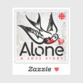 CBC Alone: Een Love Story Sticker (Vel)