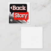 CBC Back Story Notitiekaartje (Voorkant / Achterkant)