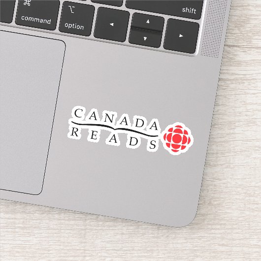 CBC Canada leest Sticker (Detail)