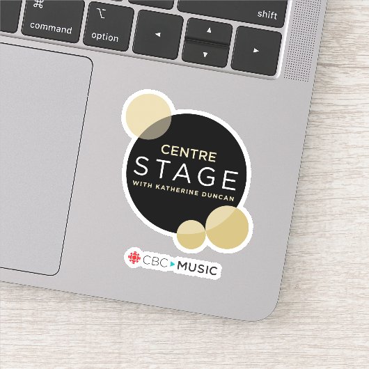 CBC Center Stage Sticker (Detail)