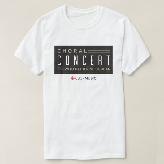 CBC Choral Concert T-shirt (Design voorkant)