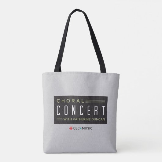CBC Choral Concert Tote Bag (Achterkant)