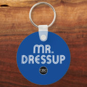 CBC de heer Dressup Title Graphic Sleutelhanger (Voorkant)