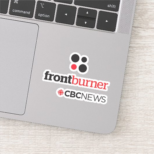 CBC Front Burner-Sticker Sticker (Detail)